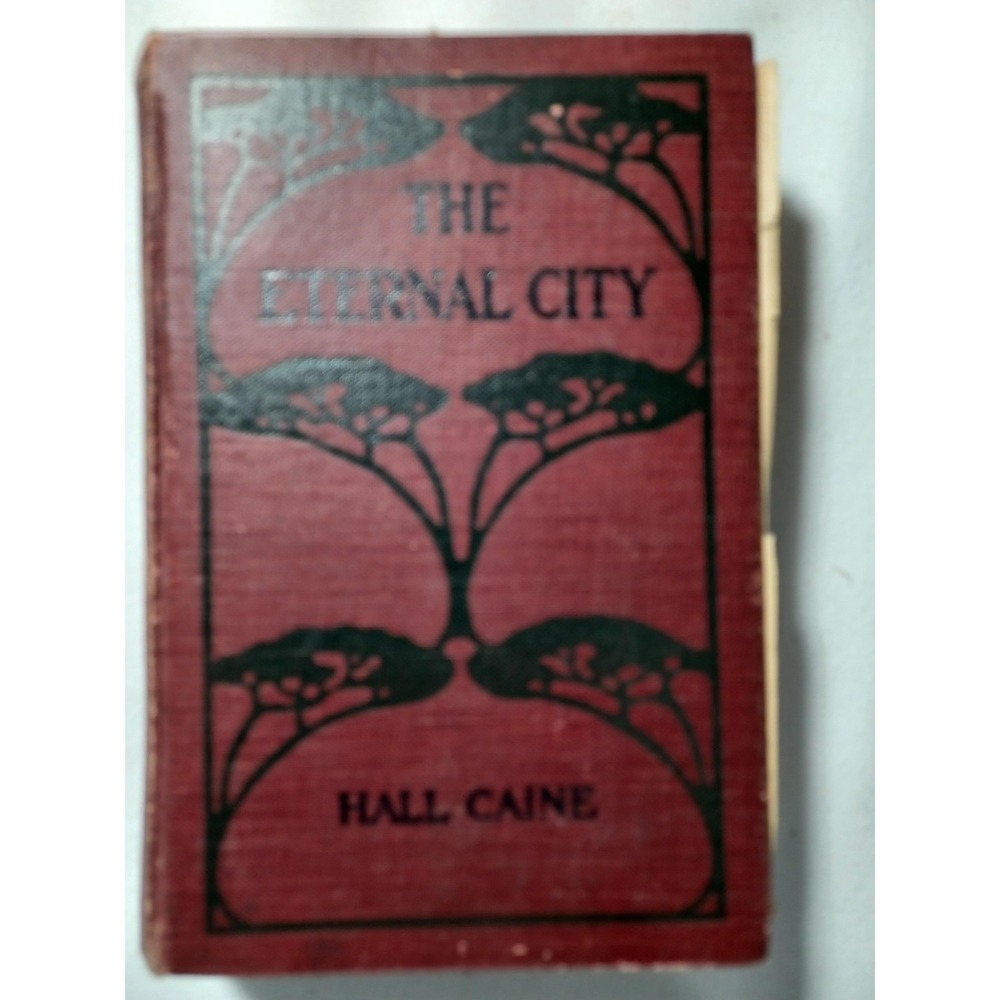 Vintage The Eternal City Hall Caine Photoplay Edition Grosset Dunlap Hardcover B